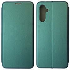 Чехол книжка STYLISH для SAMSUNG Galaxy A14 4G, экокожа, визитница, цвет темно зеленый Чехол книжка STYLISH для SAMSUNG Galaxy A14 4G, экокожа, визитница, цвет темно зеленый