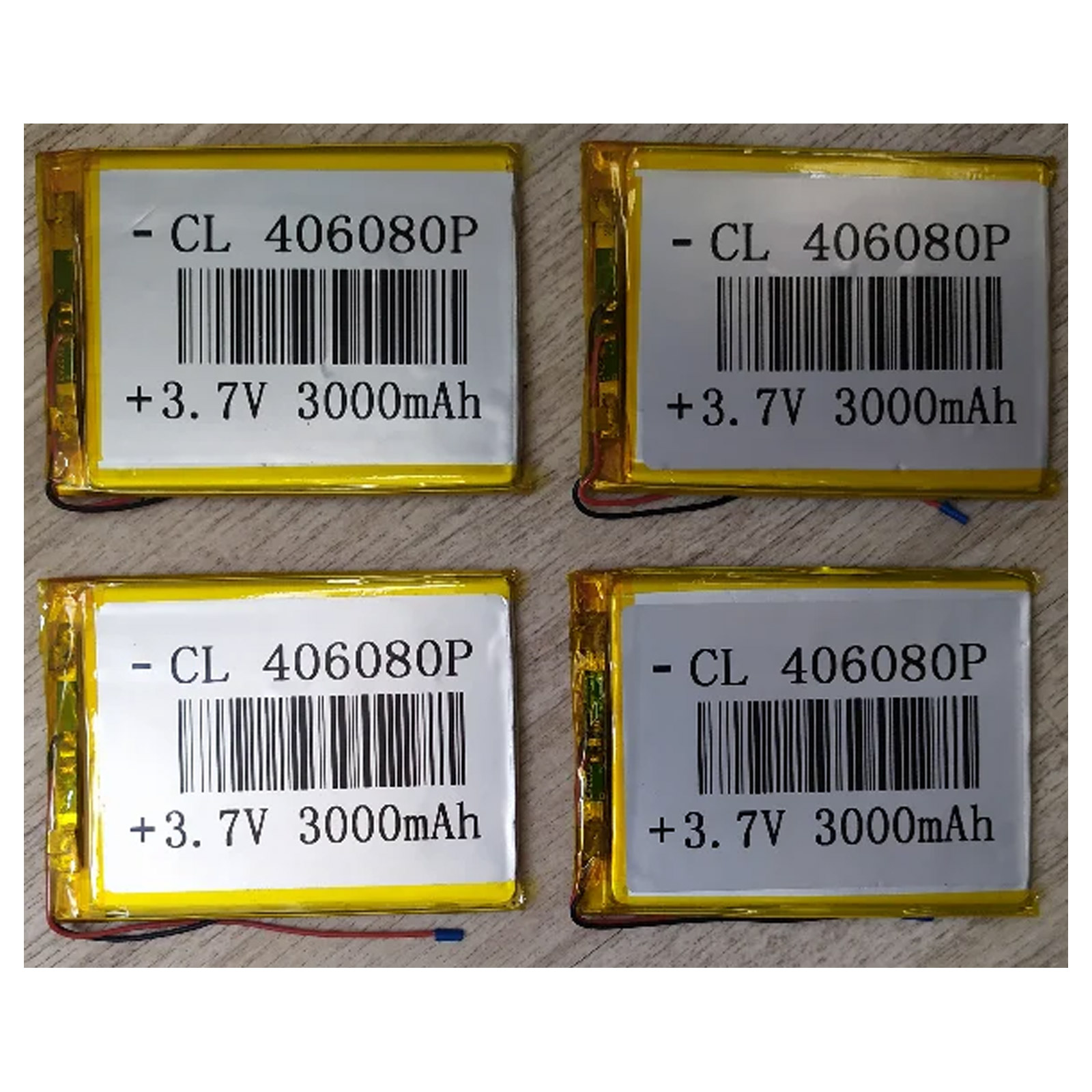 АКБ универсальная 406080P 3.7V Li-Pol 3000 mAh (4.0*60*80 mm)