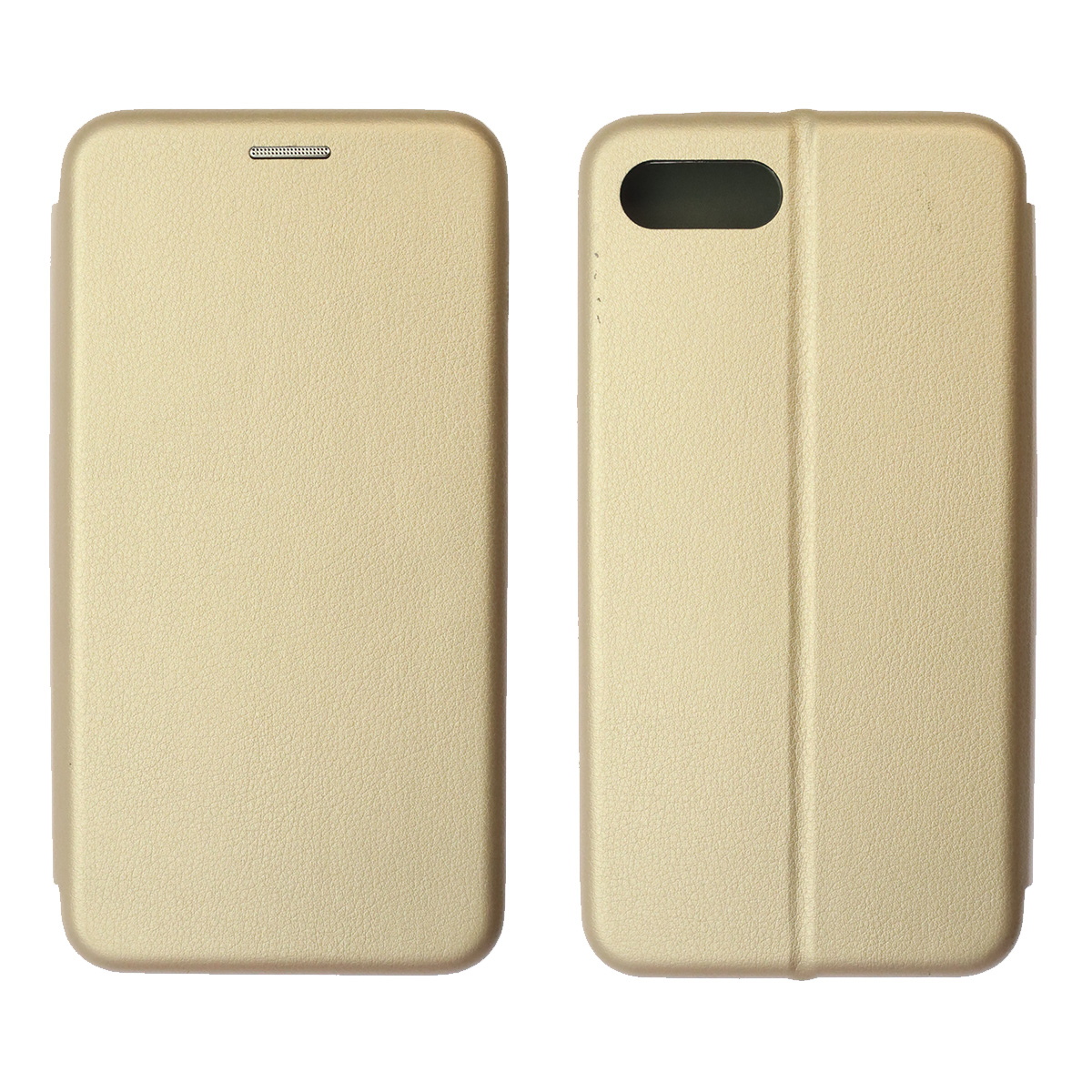 Чехол книжка STYLISH для ITEL A25 (L5002), экокожа, визитница, цвет золотистый Чехол книжка STYLISH для ITEL A25 (L5002), экокожа, визитница, цвет золотистый