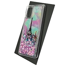 Чехол накладка TransFusion для SAMSUNG Galaxy A31 (SM-A315), силикон, переливашка, рисунок Эйфелева башня Чехол накладка TransFusion для SAMSUNG Galaxy A31 (SM-A315), силикон, переливашка, рисунок Эйфелева башня