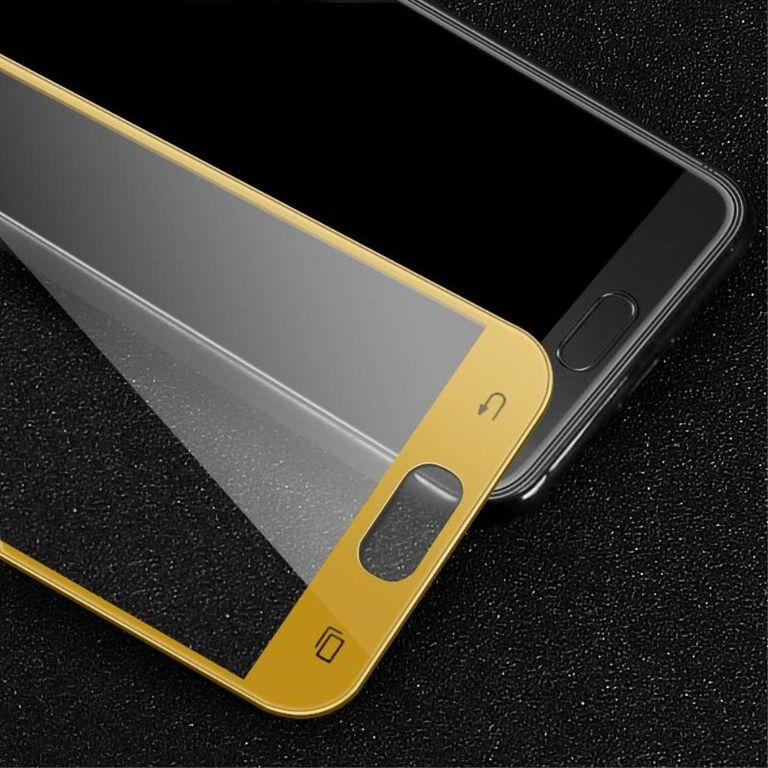 Защитное стекло Tempered Glass 3D для Samsung Galaxy A3 2017 (золотое). Защитное стекло Tempered Glass 3D для Samsung Galaxy A3 2017 (золотое).