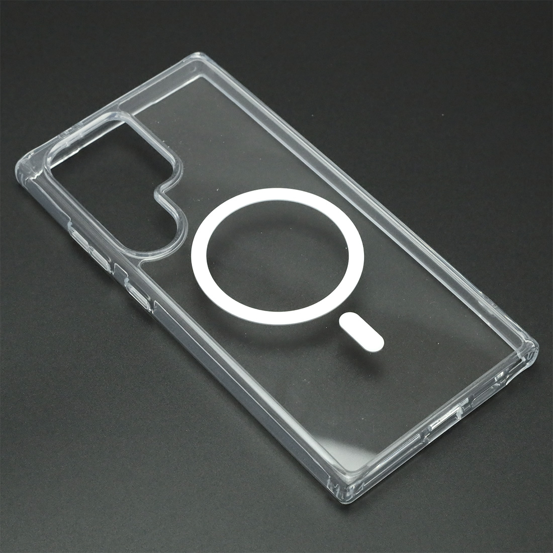 Чехол накладка KWI-NI с поддержкой MagSafe для SAMSUNG GALAXY S24 ULTRA, прозрачный