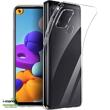 Чехол накладка TPU CASE для SAMSUNG Galaxy A21S (SM-A217), силикон, цвет прозрачный Чехол накладка TPU CASE для SAMSUNG Galaxy A21S (SM-A217), силикон, цвет прозрачный