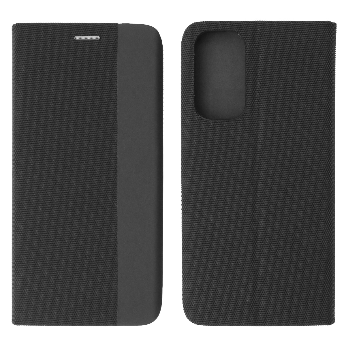 Чехол книжка MESH для XIAOMI Redmi Note 11 4G, Redmi Note 11S, текстиль, силикон, бархат, визитница, цвет черный