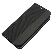 Чехол книжка MESH для SAMSUNG Galaxy A13 4G, текстиль, силикон, бархат, визитница, цвет черный Чехол книжка MESH для SAMSUNG Galaxy A13 4G, текстиль, силикон, бархат, визитница, цвет черный