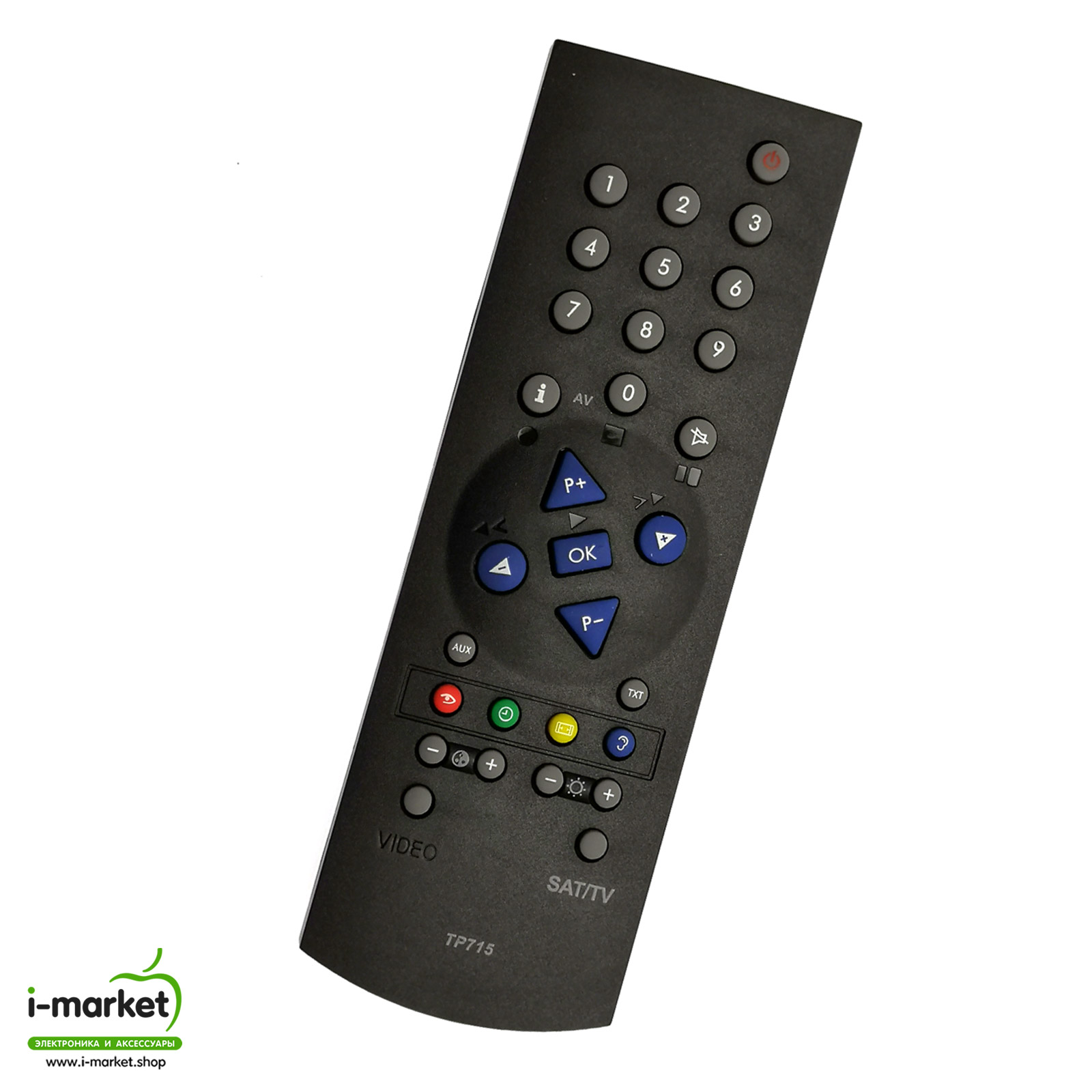 Пульт ДУ для GRUNDIG 715 подходит к следующим моделям: DAVIO 37 P 37-4101 MV, DAVIO 37 P 37-830/5 text, DAVIO 55 T 55-830/5 text, P37-3035, ST 63-780 NIC/TOP, T 55-3035 K, T-55-3035.