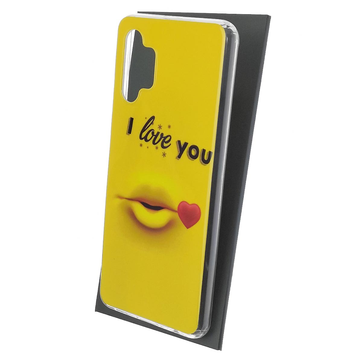 Чехол накладка для SAMSUNG Galaxy A32 4G (SM-A325F), силикон, глянцевый, рисунок I love you Чехол накладка для SAMSUNG Galaxy A32 4G (SM-A325F), силикон, глянцевый, рисунок I love you