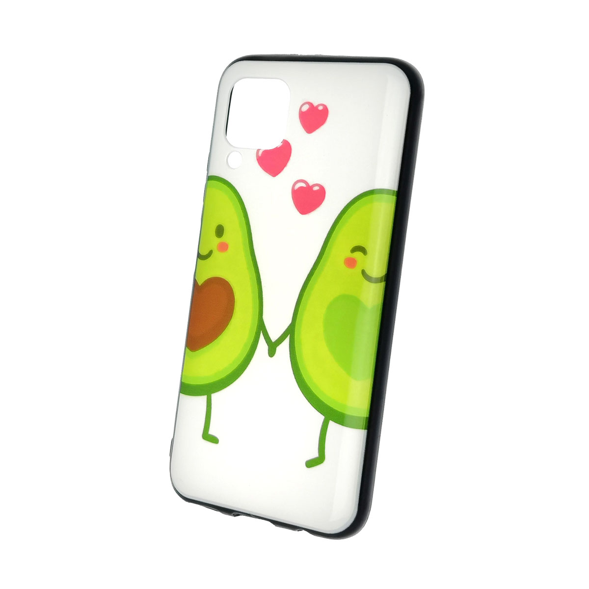 Чехол накладка для HUAWEI P40 Lite, Nova 6 SE, Nova 7i, силикон, рисунок Авокадо Любовь.
