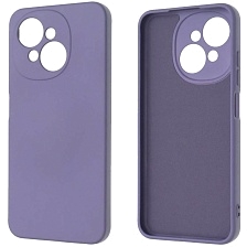 Чехол накладка NANO для TECNO POP 9 4G, SPARK GO 1, защита камеры, силикон, бархат, цвет космический серый Чехол накладка NANO для TECNO POP 9 4G, SPARK GO 1, защита камеры, силикон, бархат, цвет космический серый
