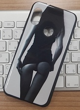 Чехол накладка для XIAOMI REDMI 6 PRO, MI A2 LITE, силикон, рисунок девушка. Чехол накладка для XIAOMI REDMI 6 PRO, MI A2 LITE, силикон, рисунок девушка.