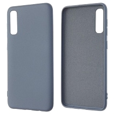 Чехол накладка NANO для SAMSUNG Galaxy A50 (SM-A505), A30s (SM-A307), A50s (SM-A507), силикон, бархат, цвет серый Чехол накладка NANO для SAMSUNG Galaxy A50 (SM-A505), A30s (SM-A307), A50s (SM-A507), силикон, бархат, цвет серый