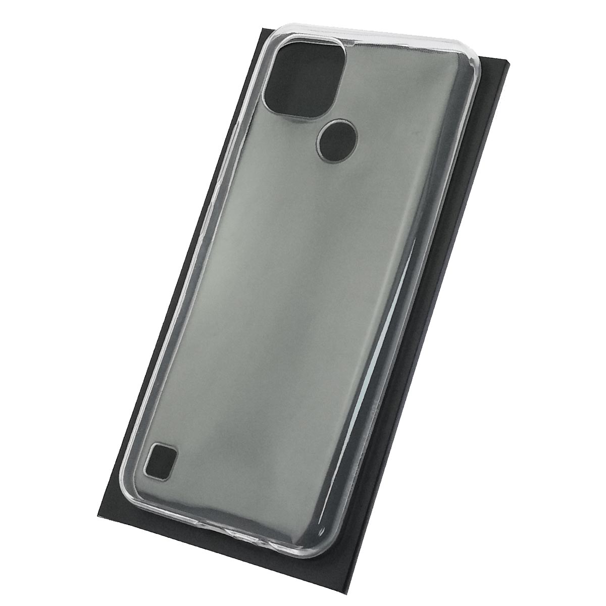 Чехол накладка для Realme C21, силикон, цвет прозрачный