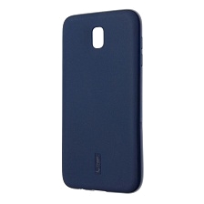 Чехол накладка Cherry для SAMSUNG Galaxy J7 2017 (SM-J730), силикон, цвет синий