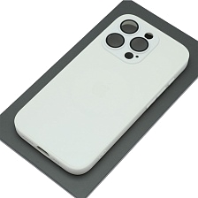 Чехол накладка AG Glass case для APPLE iPhone 15 Pro (6.1"), силикон, пластик, защита камеры, цвет белый Чехол накладка AG Glass case для APPLE iPhone 15 Pro (6.1"), силикон, пластик, защита камеры, цвет белый