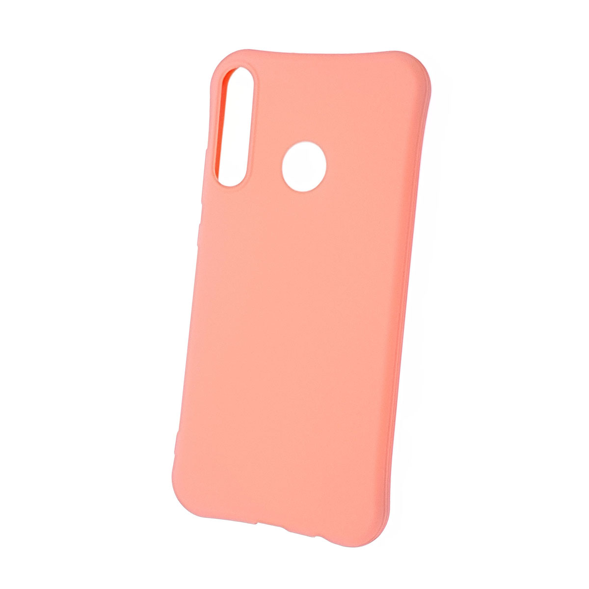 Чехол накладка SLIM MATTE для HUAWEI Honor 9C, P40 Lite E, Y7P, силикон, матовый, цвет папайя.