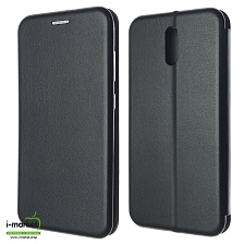 Чехол книжка STYLISH для NOKIA 2.3 (TA-1206), экокожа, визитница, цвет черный. Чехол книжка STYLISH для NOKIA 2.3 (TA-1206), экокожа, визитница, цвет черный.