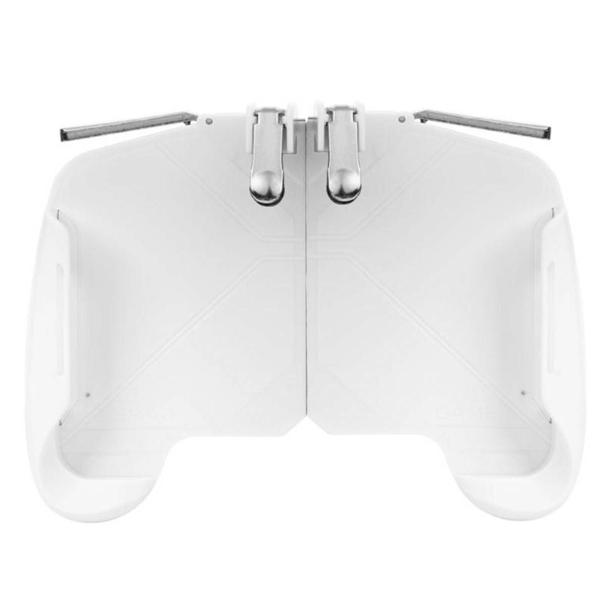 TRIGGER триггер AK-16 PUBG, Fortnite, COD, GAMEPAD джойстик для смартфона универсальный, цвет белый TRIGGER триггер AK-16 PUBG, Fortnite, COD, GAMEPAD джойстик для смартфона универсальный, цвет белый