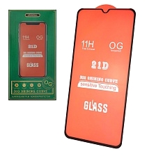 Защитное стекло 21D FC для XIAOMI Redmi 9A, Redmi 9C, Redmi 10A, Redmi A1, Redmi A1 Plus, Redmi A2, Redmi A2 Plus, SAMSUNG Galaxy A12, цвет окантовки черный