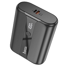 Внешний портативный аккумулятор, Power Bank HOCO Q3 Pro, 10000 mAh, 22.5W, PD20W, QC3.0, LED дисплей, цвет черный (распродажа -50%)