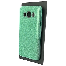 Чехол накладка Shine для SAMSUNG Galaxy J5 2016 (SM-J510), силикон, блестки, цвет зеленый Чехол накладка Shine для SAMSUNG Galaxy J5 2016 (SM-J510), силикон, блестки, цвет зеленый