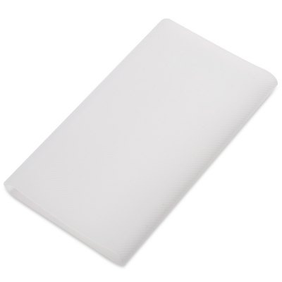 Силиконовый чехол для XIAOMI Power bank 10000 с 2 USB, цвет белый.