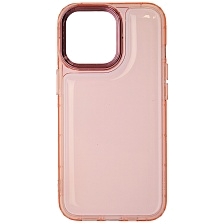 Чехол накладка AIR BAG для APPLE iPhone 13 Pro (6.1"), силикон, цвет прозрачно розовый Чехол накладка AIR BAG для APPLE iPhone 13 Pro (6.1"), силикон, цвет прозрачно розовый