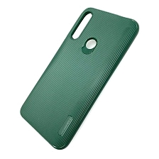 Чехол накладка Cherry для HUAWEI P Smart Z, Honor 9X, Oppo F11 Pro, силикон, полоски, цвет темно зеленый. Чехол накладка Cherry для HUAWEI P Smart Z, Honor 9X, Oppo F11 Pro, силикон, полоски, цвет темно зеленый.
