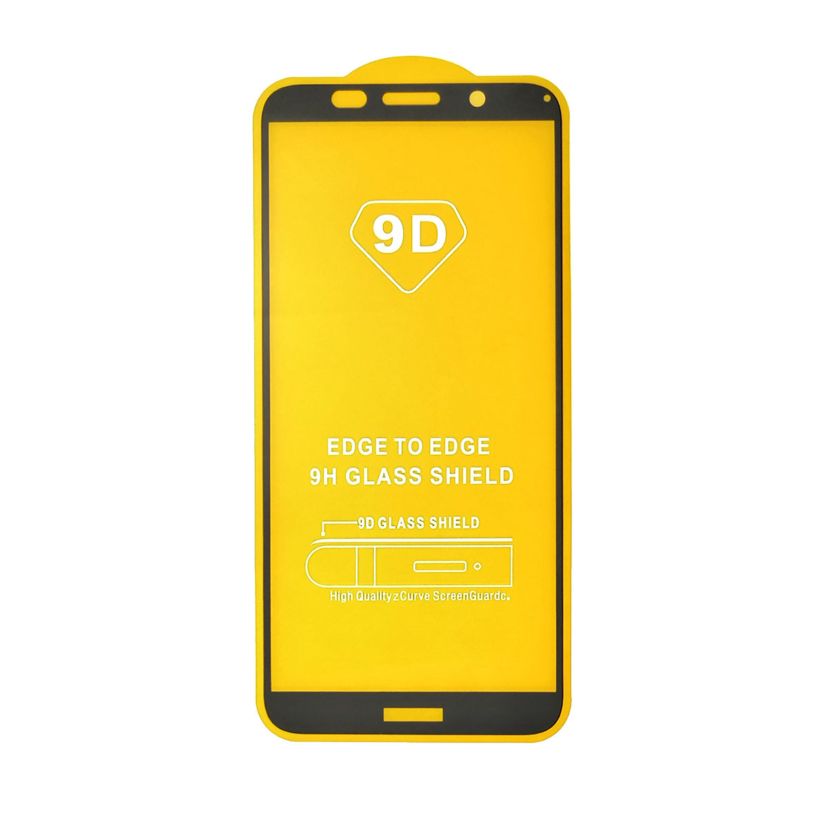 Защитное стекло 9D для HUAWEI Honor 9S (DUA-LX9), Y5P (DRA-LX9), цвет окантовки черный