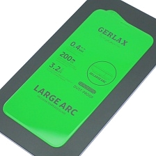 Защитное стекло безрамочное GERLAX 200CC для APPLE iPhone Xr, iPhone 11, вырез под динамик, прозрачное