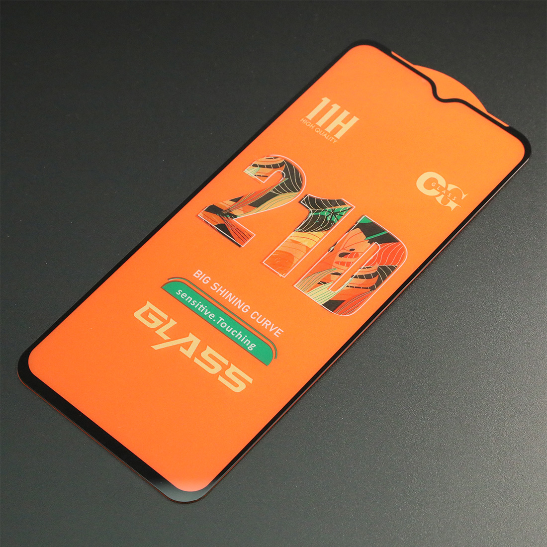 Защитное стекло 21D для TECNO Spark GO 2022, Spark 8C, POP 5 LTE, Spark 8P, цвет окантовки черный