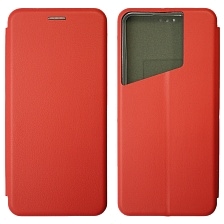 Чехол книжка STYLISH для TECNO POVA 5 4G, экокожа, визитница, цвет красный
