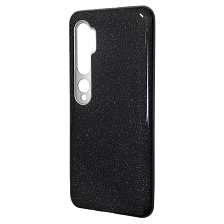 Чехол накладка Shine для XIAOMI Mi Note 10 Pro, Mi Note 10, Mi CC9 Pro, силикон, блестки, цвет черный Чехол накладка Shine для XIAOMI Mi Note 10 Pro, Mi Note 10, Mi CC9 Pro, силикон, блестки, цвет черный