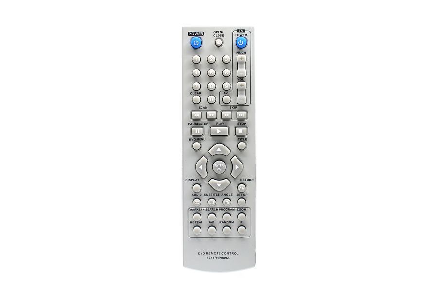 Пульт ДУ для LG 6711R1P089A подходит к следующим моделям: DV654X.