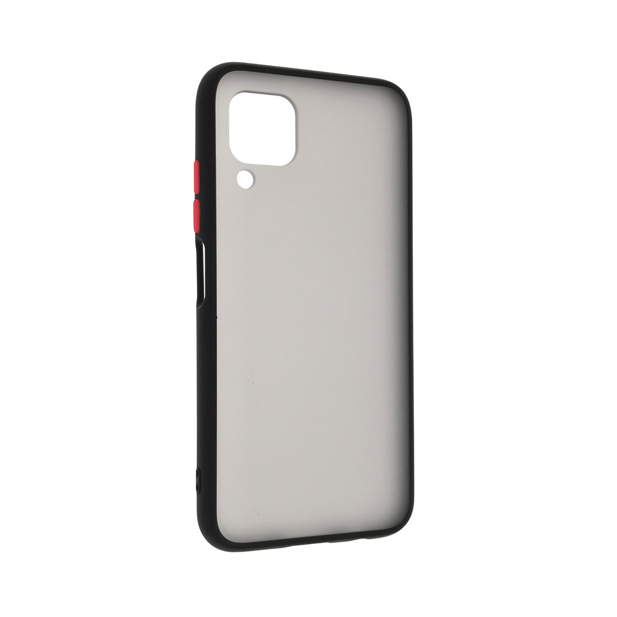 Чехол накладка SKIN SHELL для HUAWEI P40 Lite, Nova 6 SE, Nova 7i, пластик, силикон, цвет окантовки черный.