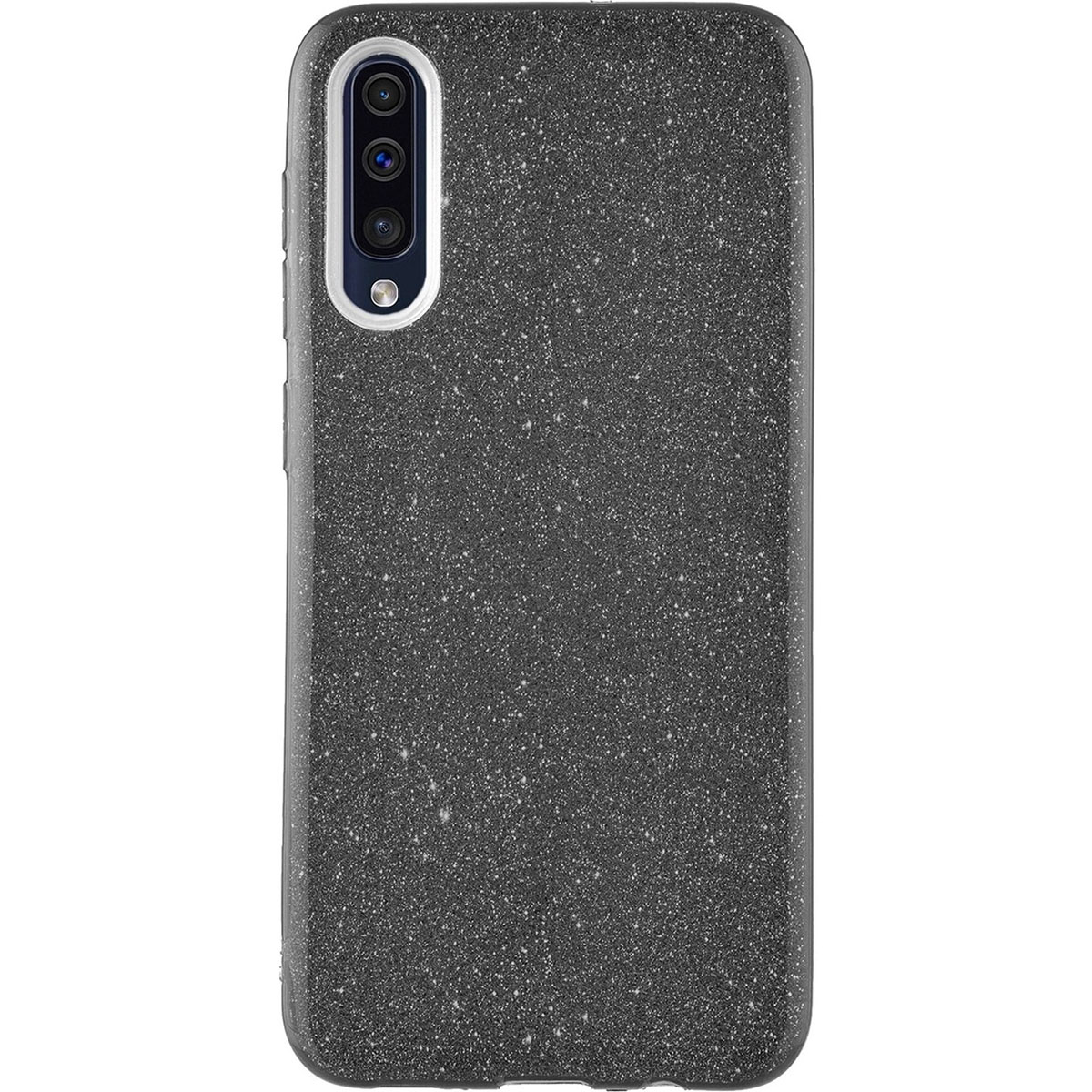 Чехол накладка Shine для SAMSUNG Galaxy A50 (SM-A505), A30s (SM-A307), A50s (SM-A507), силикон, блестки, цвет черный Чехол накладка Shine для SAMSUNG Galaxy A50 (SM-A505), A30s (SM-A307), A50s (SM-A507), силикон, блестки, цвет черный