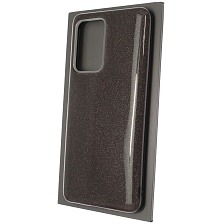 Чехол накладка SHINE для XIAOMI 11T, 11T Pro, силикон, блестки, цвет черный Чехол накладка SHINE для XIAOMI 11T, 11T Pro, силикон, блестки, цвет черный