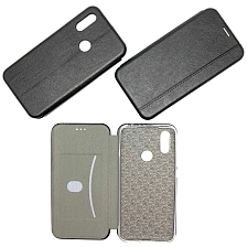 Чехол книжка VINTAGE LiNE для XIAOMI Redmi 7, экокожа, визитница, цвет черный Чехол книжка VINTAGE LiNE для XIAOMI Redmi 7, экокожа, визитница, цвет черный