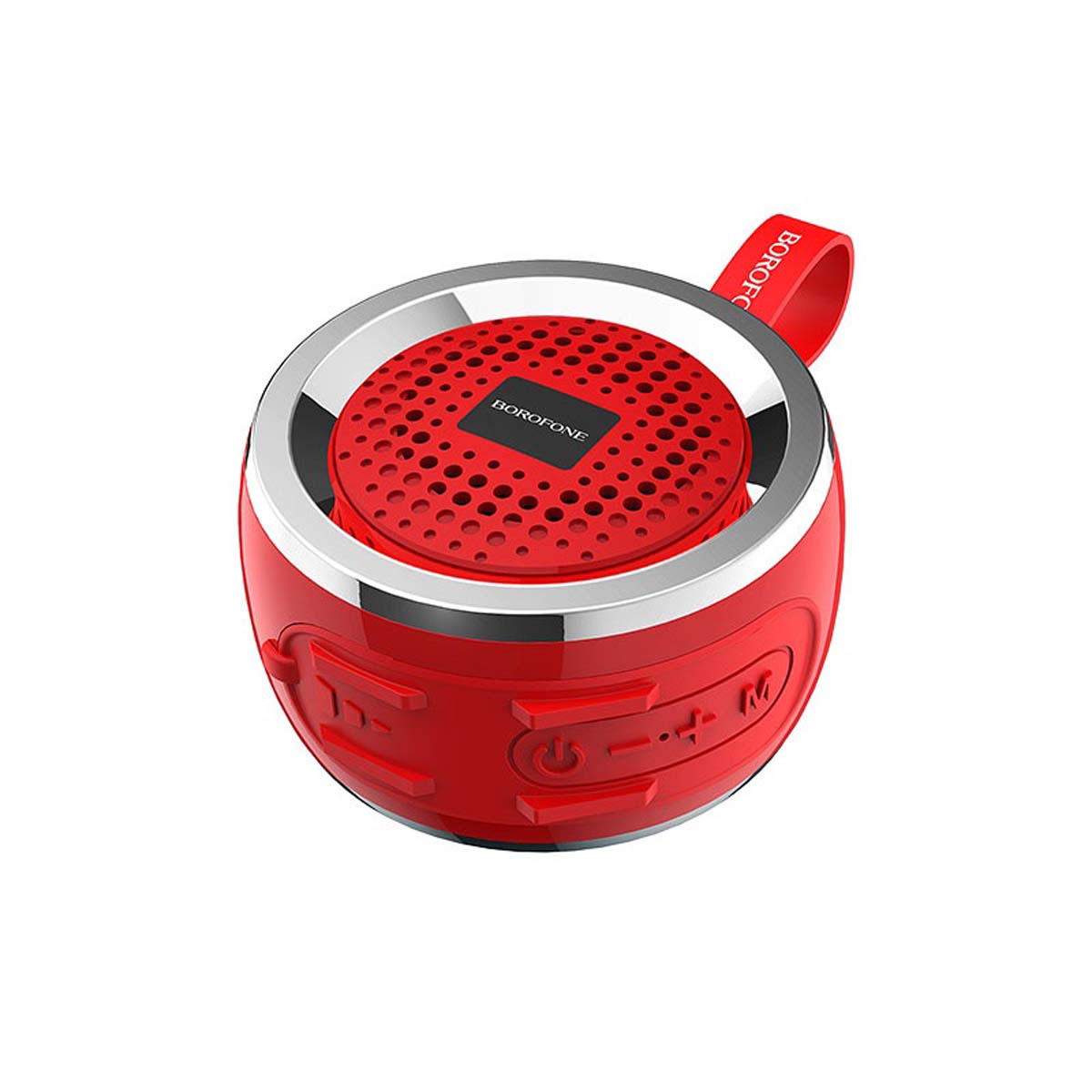 Портативная колонка BOROFONE BR2 Aurora, цвет красный (-50%)