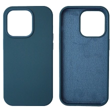Чехол накладка Silicon Case для APPLE iPhone 14 Pro (6.1"), силикон, бархат, цвет маренго Чехол накладка Silicon Case для APPLE iPhone 14 Pro (6.1"), силикон, бархат, цвет маренго