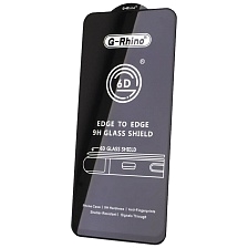 Защитное стекло 6D G-Rhino для XIAOMI Redmi Note 11 4G, Redmi Note 11S, Redmi Note 12S, POCO M4 Pro 4G, POCO M5 Pro 4G, цвет окантовки черный