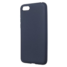Чехол накладка GPS для HUAWEI Honor 7A, Y5 2018, Y5 PRIME, Y5 Lite, силикон, матовый, цвет синий Чехол накладка GPS для HUAWEI Honor 7A, Y5 2018, Y5 PRIME, Y5 Lite, силикон, матовый, цвет синий