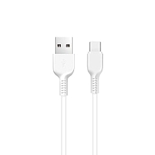 Кабель HOCO X20 Flash USB Type C, длина 3 метра, цвет белый Кабель HOCO X20 Flash USB Type C, длина 3 метра, цвет белый