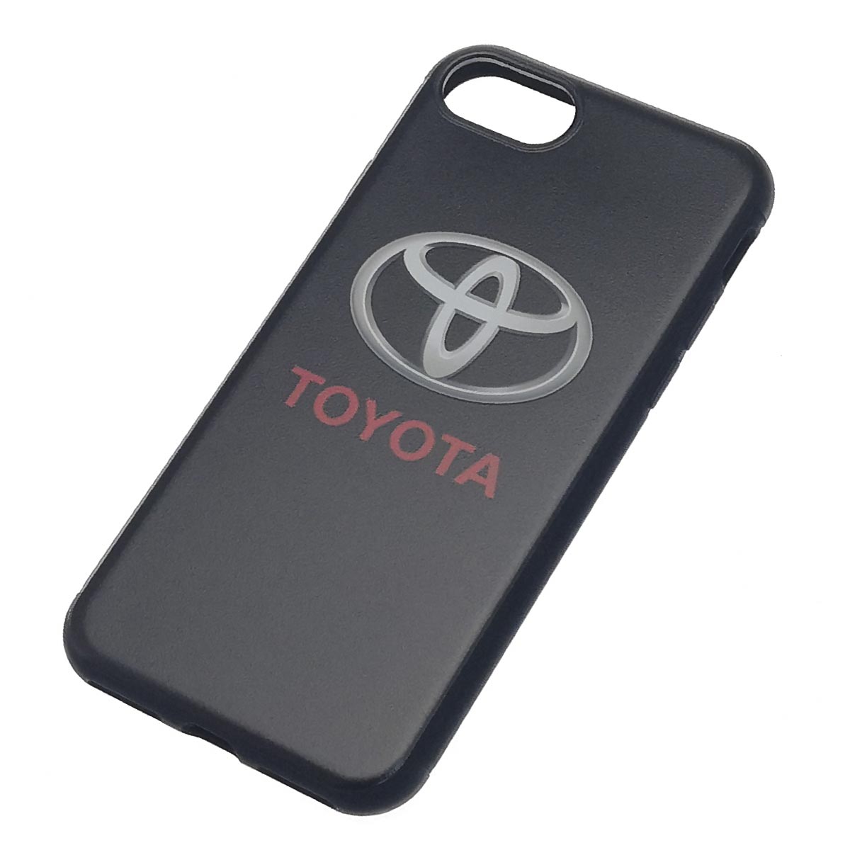 Чехол накладка для APPLE iPhone 7, iPhone 8, силикон, рисунок логотип TOYOTA.