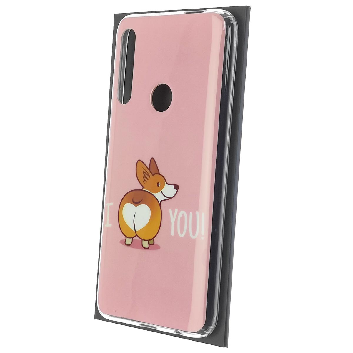 Чехол накладка для HUAWEI Honor 9X, P Smart Z, Y9 Prime 2019, силикон, рисунок I love you Чехол накладка для HUAWEI Honor 9X, P Smart Z, Y9 Prime 2019, силикон, рисунок I love you