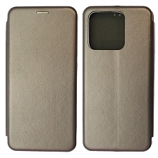 Чехол книжка STYLISH для XIAOMI Redmi 9C, Redmi 10A, экокожа, визитница, цвет серебристый Чехол книжка STYLISH для XIAOMI Redmi 9C, Redmi 10A, экокожа, визитница, цвет серебристый