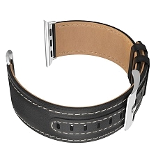 Ремешок HOCO WB04 Duke для APPLE Watch 38 - 40 мм, кожаный с прострочкой, цвет черный. Ремешок HOCO WB04 Duke для APPLE Watch 38 - 40 мм, кожаный с прострочкой, цвет черный.