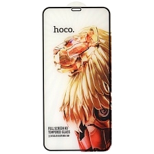 Защитное стекло 5D HOCO G9 для APPLE iPhone XS Max, iPhone 11 Pro Max (6.5"), цвет окантовки черный Защитное стекло 5D HOCO G9 для APPLE iPhone XS Max, iPhone 11 Pro Max (6.5"), цвет окантовки черный