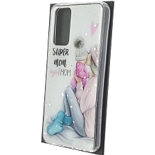 Чехол накладка Vinil для HUAWEI Honor 10X Lite, силикон, блестки, глянцевый, рисунок Super mom girl MOM Чехол накладка Vinil для HUAWEI Honor 10X Lite, силикон, блестки, глянцевый, рисунок Super mom girl MOM