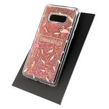 Чехол накладка TransFusion для SAMSUNG Galaxy S10e (SM-G970), силикон, переливашка, рисунок Drakaple.