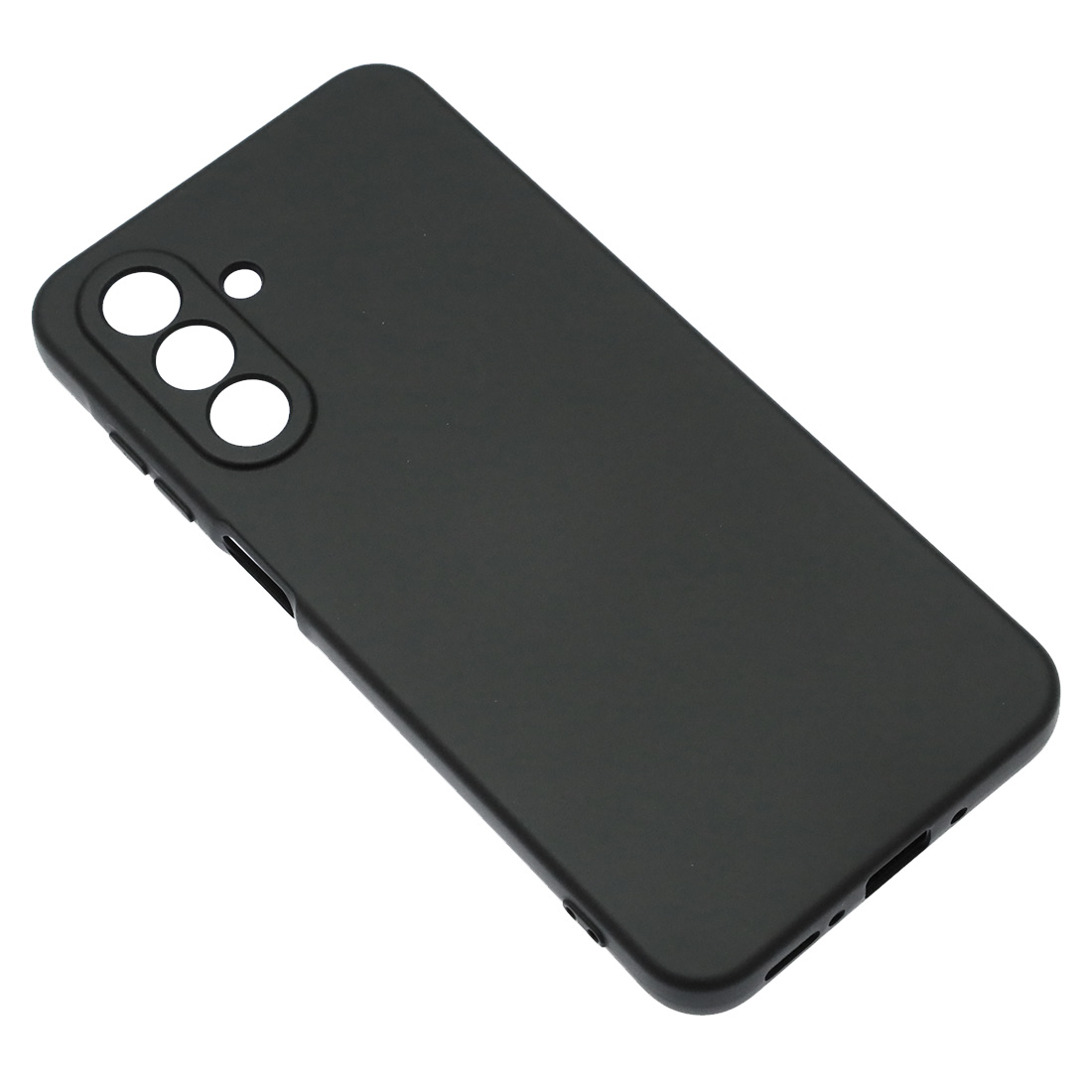 Чехол накладка NANO для SAMSUNG Galaxy A26 5G, Galaxy A17, защита камеры, силикон, бархат, цвет черный